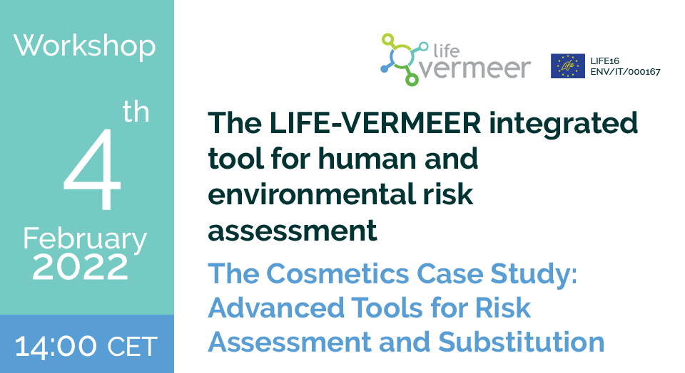 Vermeer Project Workshop The Cosmetics Case Study: Advanced Tools for Risk Assessment and Substitution